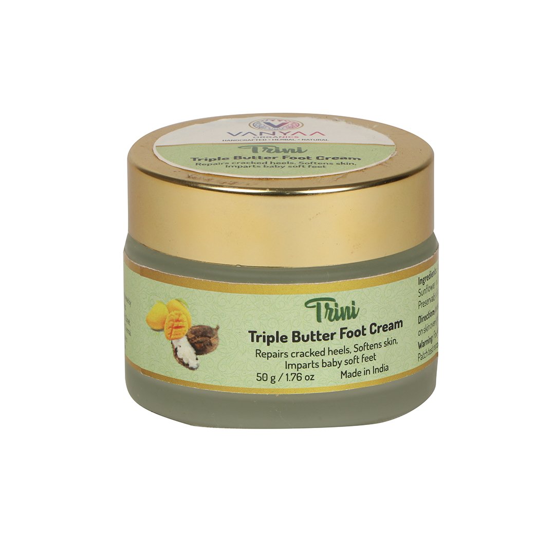 Vanyaa - Trini Triple Butter Foot Cream for Cracked Heels and Soft Feet