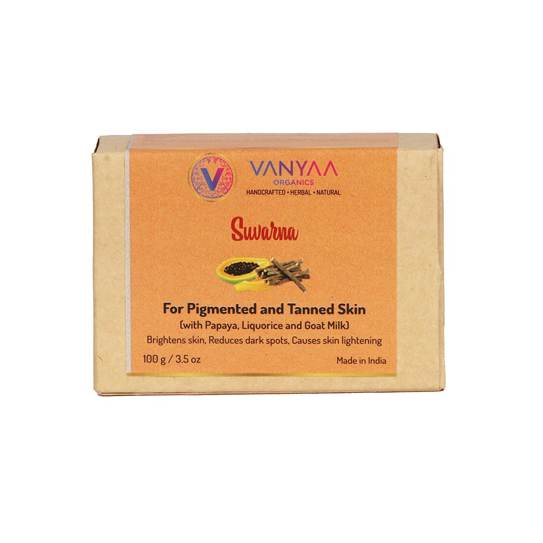 Vanyaa - Suvarna - Skin Brightening Soap with Papaya and Licorice