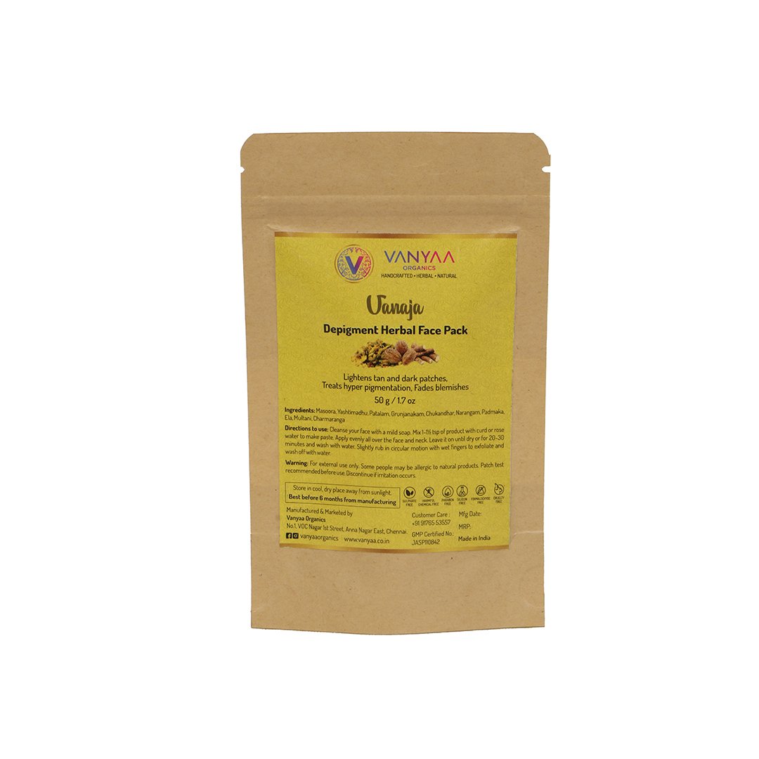 Vanyaa - Vanaja - Herbal Depigmentation Face Pack
